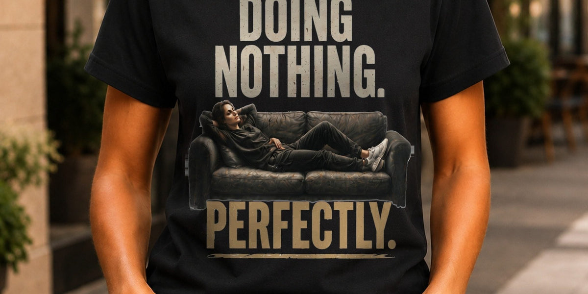 KRED Threads Doing Nothing Perfectly graphic tee