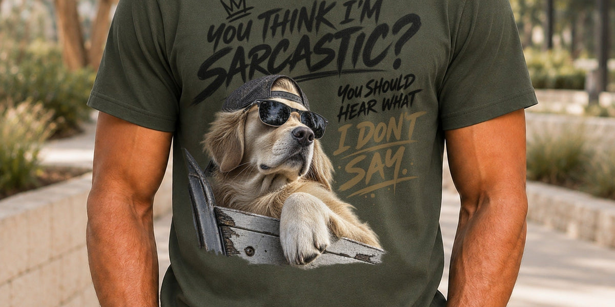 KRED Threads You Think I am Sarcastic graphic tee
