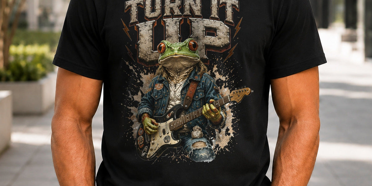 KRED Threads Turn It Up graphic tee
