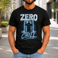Zero Chill Men’s tee in Black, front view