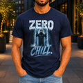 Zero Chill Men’s tee in Navy, front view