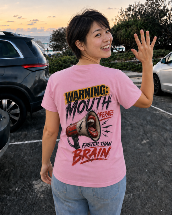 Generated KRED lifestyle image: young East Asian woman in casual car-park phone-photo setting